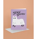 Idlewild Ghost Cat Halloween Greeting Card