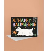 Idlewild Happy Halloweenie Halloween Greeting Card