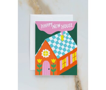 Happy New House New Home Greeting Card