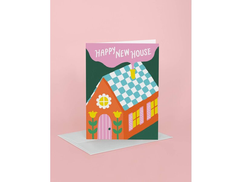 Idlewild Happy New House New Home Greeting Card
