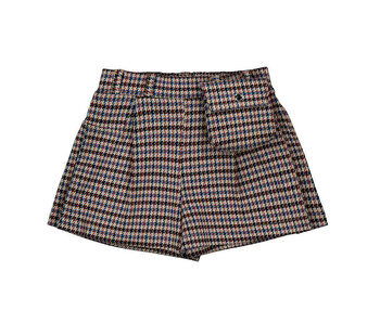 Houndstooth Skort with Pocket