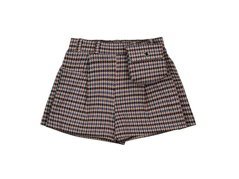 Mayoral Houndstooth Skort with Pocket