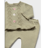 Mayoral Knit bayleaf set
