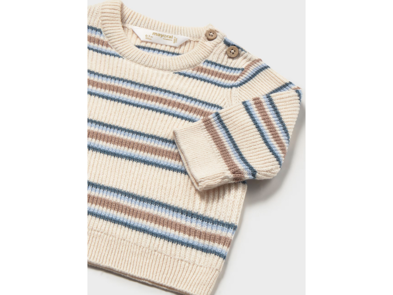 Mayoral Striped knit sweater