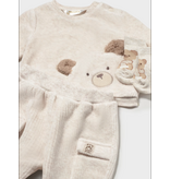 Mayoral 2pc corduroy knit tracksuit