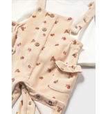 Mayoral Floral overall and t-shirt set