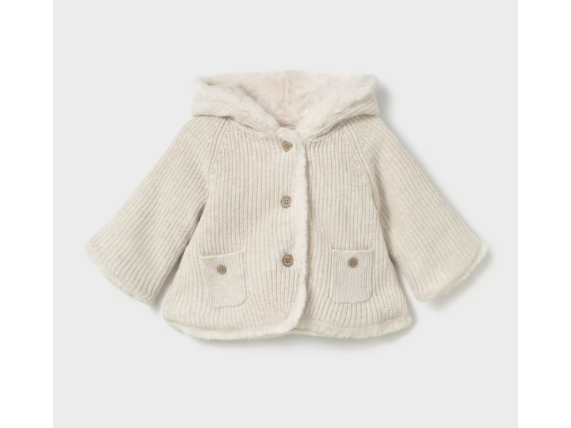 Mayoral Pompon knit jacket