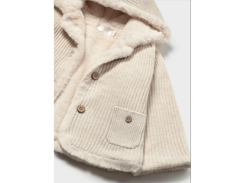 Mayoral Pompon knit jacket