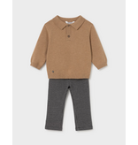Mayoral long trousers with sweater set