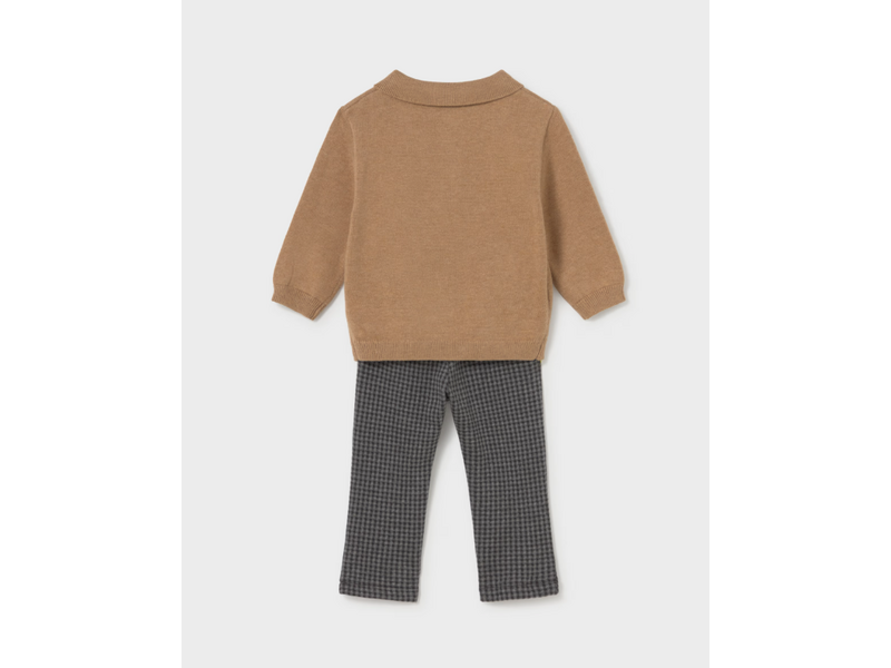 Mayoral long trousers with sweater set