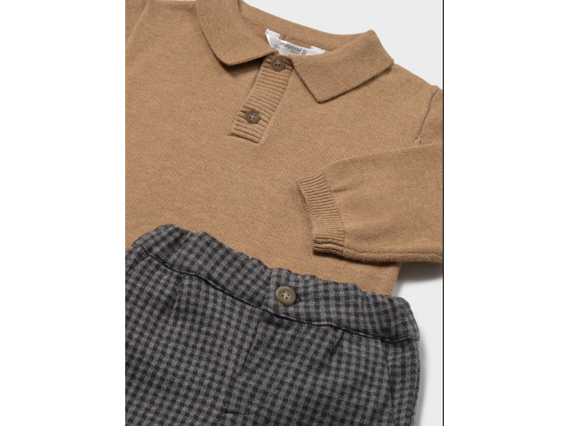 Mayoral long trousers with sweater set