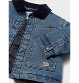Mayoral Denim Jacket w Corduroy collar
