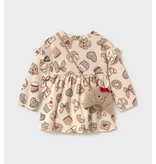 Mayoral Pastry Printed Dress With Bag