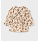 Mayoral Pastry Printed Dress With Bag