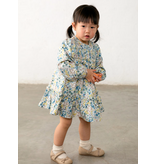 Mayoral Printed Velvet Dress - Anise