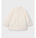 Mayoral Faux Fur Coat - Soy