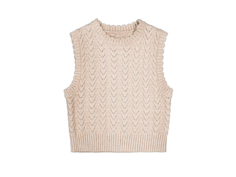 Mayoral Knit Vest - Beige