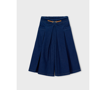 Midi Skort - Dark Denim