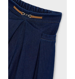 Mayoral Midi Skort - Dark Denim