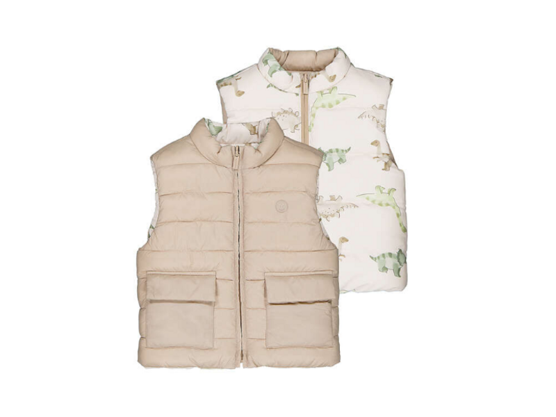 Mayoral Dino Reversible Vest