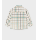 Mayoral Plaid L/s Buttondown - Acacia