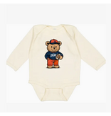 Arlo.Hendrix LLC Beary Big Fan Chicago Football Graphic Onesie