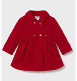 Mayoral Wool Blend Coat - Red