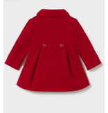 Mayoral Wool Blend Coat - Red