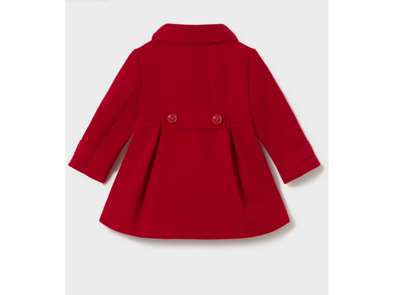 Mayoral Wool Blend Coat - Red