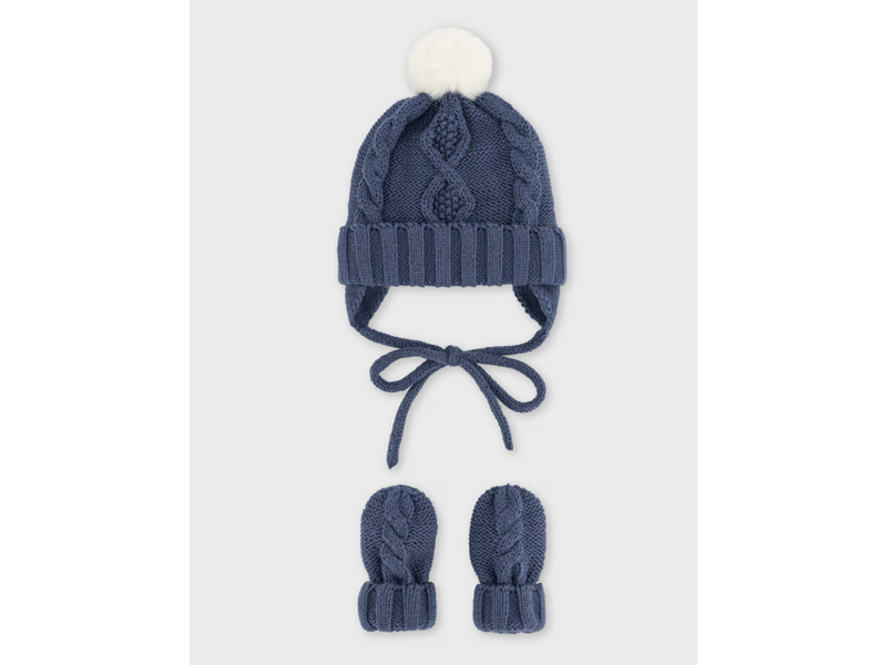 Mayoral Hat & Mittens Set