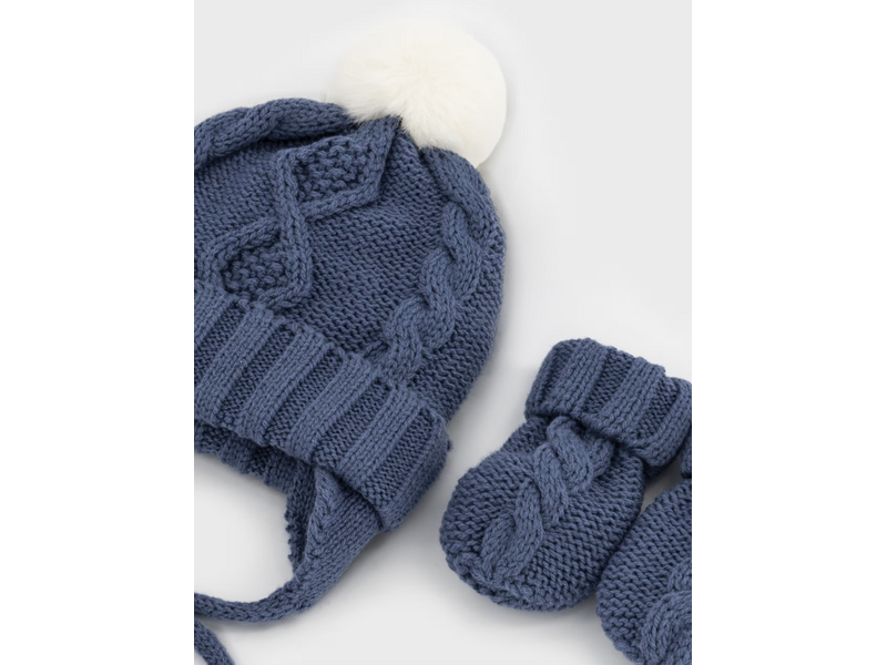 Mayoral Hat & Mittens Set