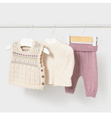 Mayoral Mauve Knit Leggings Set