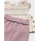 Mayoral Mauve Knit Leggings Set