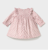 Mayoral Printed velvet dress