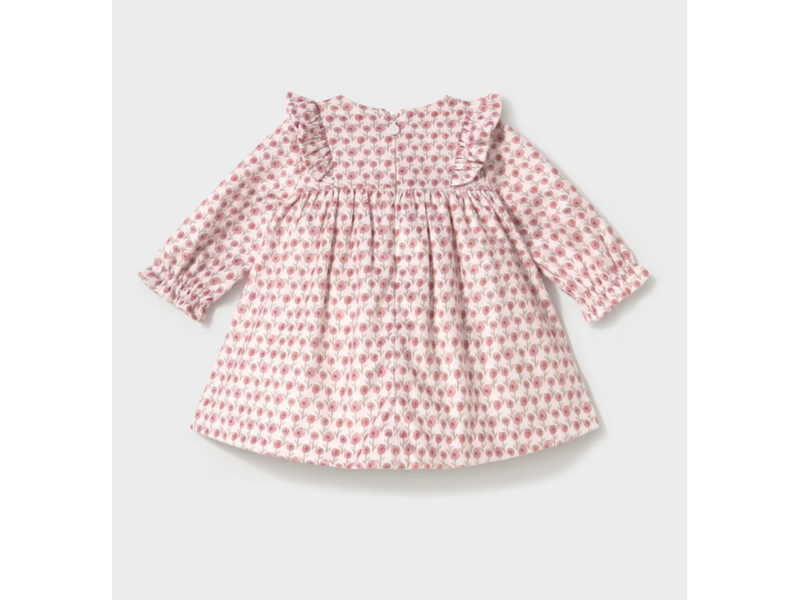 Mayoral Printed velvet dress