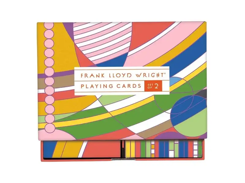Chronicle Books Frank Lloyd Wright Playing Card Set