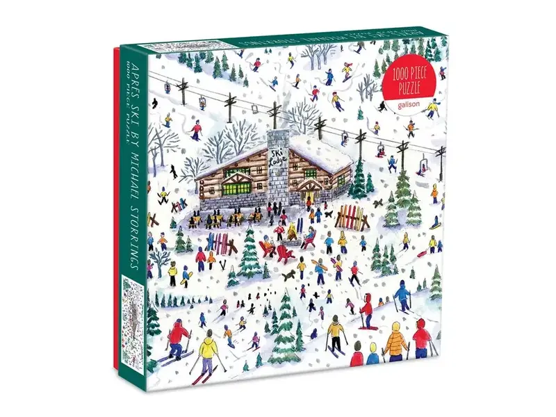 Chronicle Books Michael Storrings Apres Ski 1000 Pc Puzzle