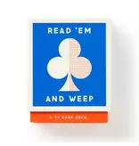Chronicle Books Read Em and Weep Playing Card Set
