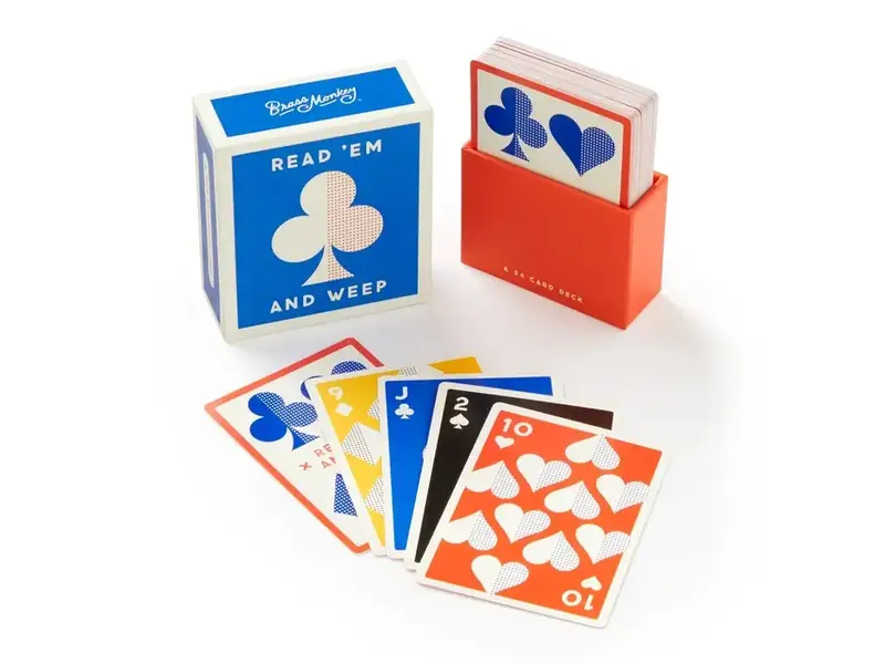 Chronicle Books Read Em and Weep Playing Card Set