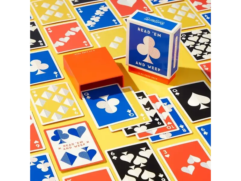 Chronicle Books Read Em and Weep Playing Card Set