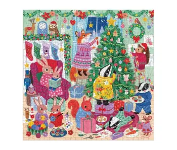 Evergreen Evening 500 Piece Family Puzzle