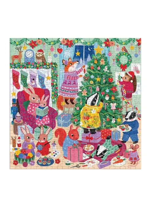 Evergreen Evening 500 Piece Family Puzzle