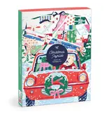 Chronicle Books Christmas Joyride 9 x 12" Paint by Number Kit