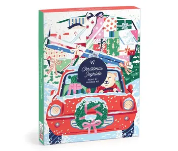 Christmas Joyride 9 x 12" Paint by Number Kit