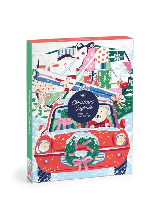 Christmas Joyride 9 x 12" Paint by Number Kit