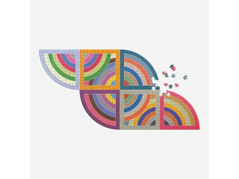 Chronicle Books Frank Stella Harran II 750 Piece Shaped Puzzle