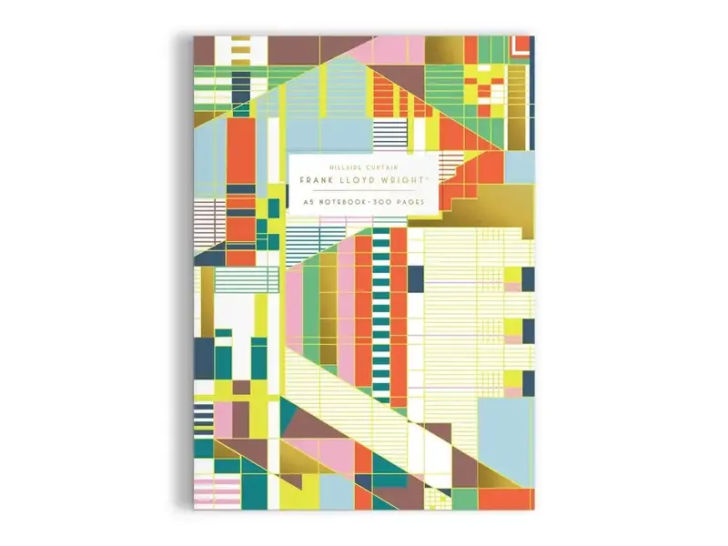 Chronicle Books Frank Lloyd Wright Hillside Curtain Premium A5 Notebook