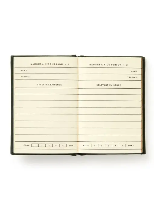Naughty and/or Nice Tiny Diary