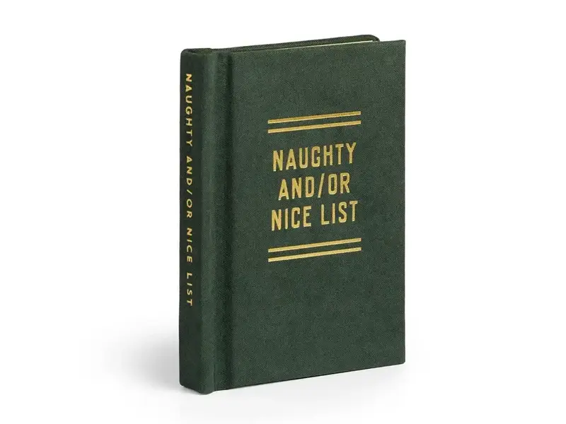 Chronicle Books Naughty and/or Nice Tiny Diary