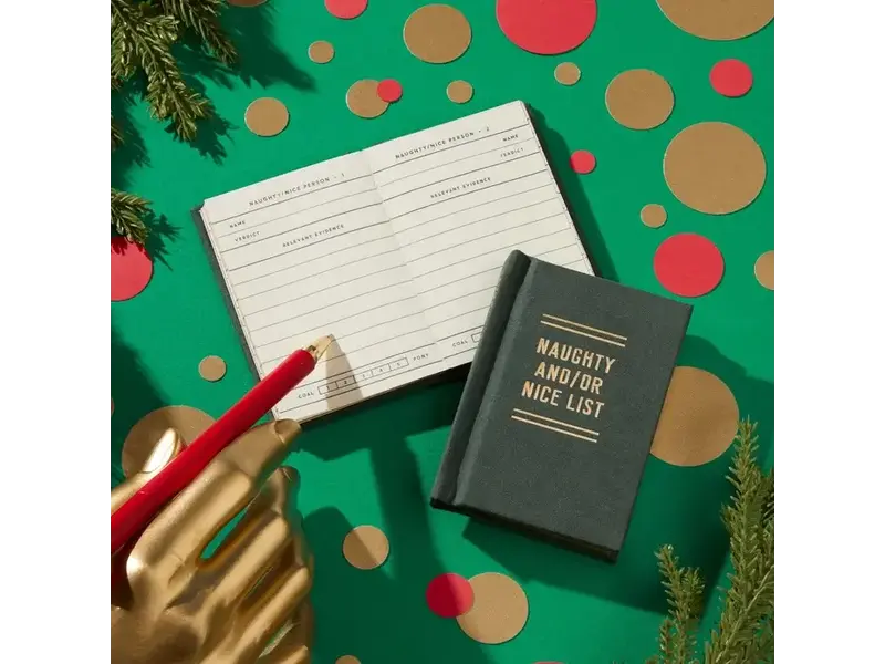 Chronicle Books Naughty and/or Nice Tiny Diary